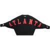 Pro Standard NBA womens Womens Nba Wingspan Brushed Back French Terry Crewneck Sweatshirt(Black)