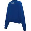 Pro Standard NHL womens Womens Nhl Classic Chenille Brushed Back French Terry Crewneck Sweatshirt(Dodger Blue)