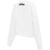 Pro Standard NHL womens Womens Nhl Classic Chenille Brushed Back French Terry Crewneck Sweatshirt(White)