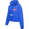 Pro Standard NHL womens Womens Nhl Classic Wind Woven Jacket(Royal Blue)