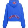 Pro Standard NHL womens Womens Nhl Classic Wind Woven Jacket(Royal Blue)