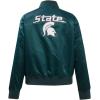 Pro Standard Womens College Classic Essentials Satin Jacket(Forest Green)