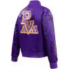 Pro Standard Womens College Classic Essentials Satin Jacket(Purple)