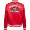 Pro Standard Womens College Classic Essentials Satin Jacket(Red)