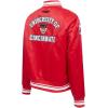 Pro Standard Womens College Classic Essentials Satin Jacket(Red)
