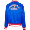 Pro Standard Womens College Classic Essentials Satin Jacket(Royal Blue/Red)