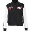 Pro Standard Womens NBA Classic Chenille Varsity Jacket(Black/White)