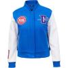 Pro Standard Womens NBA Classic Chenille Varsity Jacket(Royal Blue/White)