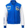 Pro Standard Womens NBA Classic Chenille Varsity Jacket(Royal Blue/White)