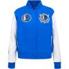 Pro Standard Womens NBA Classic Chenille Varsity Jacket(Royal Blue/White)