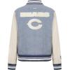 Pro Standard Womens NFL Chicago Bears Varsity Blues Denim Jacket Denim/Linen L