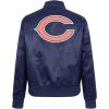 Pro Standard Womens NFL Classic Chenille Satin Jacket(Midnight Navy)