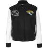 Pro Standard Womens NFL Classic Chenille Varsity Jacket(Black)