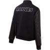 Pro Standard Womens NFL Classic Chenille Varsity Jacket(Jet Black)