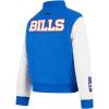 Pro Standard Womens NFL Classic Chenille Varsity Jacket(Royal Blue/White)