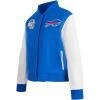 Pro Standard Womens NFL Classic Chenille Varsity Jacket(Royal Blue/White)