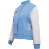 Pro Standard Womens NFL Classic Chenille Varsity Jacket(University Blue/White)