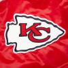 Pro Standard Womens NFL Kansas City Chiefs Retro Classics Satin Jacket Red L