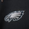 Pro Standard Womens NFL Philadelphia Eagles Game Day Classics Varsity Jacket Black/White S