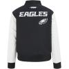 Pro Standard Womens NFL Philadelphia Eagles Game Day Classics Varsity Jacket Black/White S