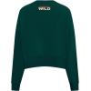 Pro Standard Womens NHL Classic Chenille Crewneck Sweatshirt(Forest Green)