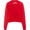 Pro Standard Womens NHL Classic Chenille Crewneck Sweatshirt(Red)