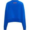 Pro Standard Womens NHL Classic Chenille Crewneck Sweatshirt(Royal Blue)