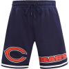 Mens NFL Classic Chenille Cotton Double Knit Short(Blue)