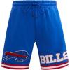 Mens NFL Classic Chenille Cotton Double Knit Short(Royal Blue)