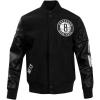 Pro Standard Mens NBA Classic Varsity Varsity Jacket(Black)