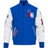 Pro Standard Mens NBA Classic Varsity Varsity Jacket(Royal Blue/White)
