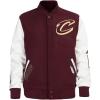 Pro Standard Mens NBA Classic Varsity Varsity Jacket(Wine/White)