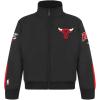 Pro Standard NBA boys Big Boys Nba Classic Chenille Tricot Track Jacket(Black/Red)