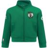 Pro Standard NBA boys Big Boys Nba Classic Chenille Tricot Track Jacket(Kelly Green)