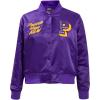 Pro Standard Womens College Classic Essentials Satin Jacket(Purple)
