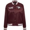 Pro Standard Womens College Classic Essentials Satin Jacket(Wine)
