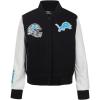 Pro Standard Womens NFL Classic Chenille Varsity Jacket(Black)