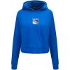 Pro Standard Womens NHL Classic Chenille Cropped Pullover Hoodie(Royal Blue)