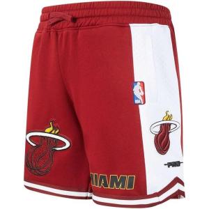 Big Boys NBA Classic Chenille Fleece Athletic Short(Cardinal Red)