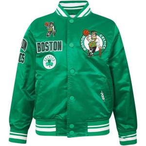 Pro Standard Big Kids NBA Retro Classics Satin Jacket(Kelly Green)