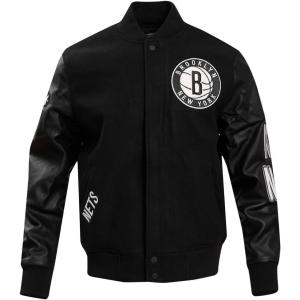 Pro Standard Mens NBA Classic Varsity Varsity Jacket(Black)