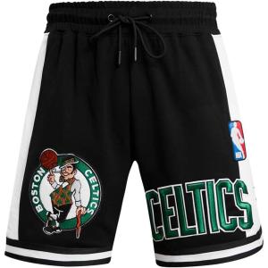 Pro Standard NBA Mens Mens NBA Retro Classics Cotton Double Knit Athletic Short(Black)