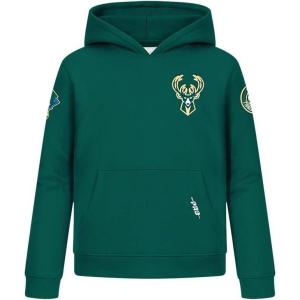 Pro Standard NBA boys Big Boys Nba Classic Chenille Fleece Pull Over Hoodie(Forest Green)