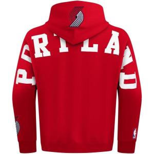 Pro Standard NBA mens Mens Nba Wingspan Fleece Pull Over Hoodie(Red)