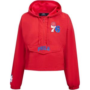 Pro Standard Womens NBA Classic Wind Jacket(Red)