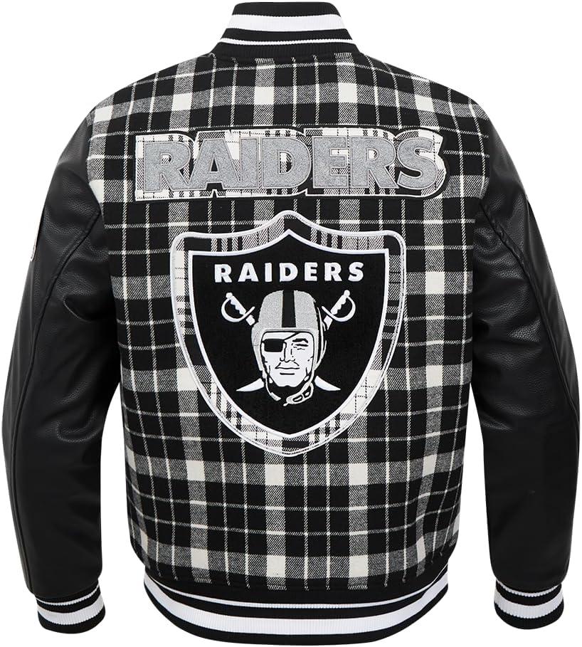 imageMens NFL Pro Prep Varsity JacketWhite