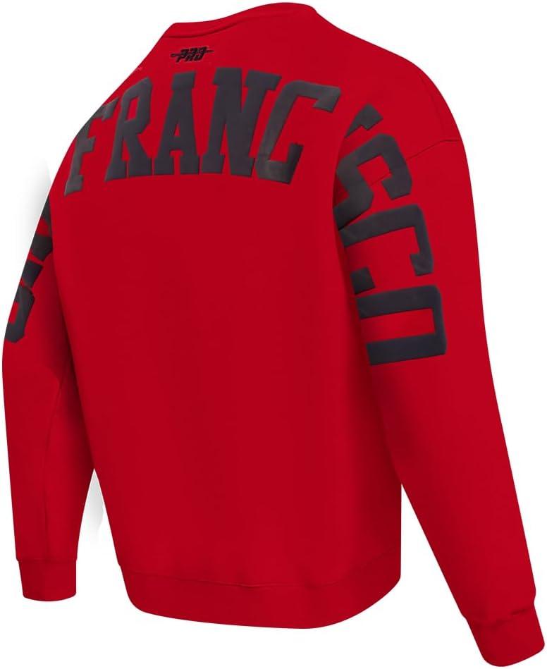 imageMens NFL Wingspan Fleece Crewneck SweatshirtRed