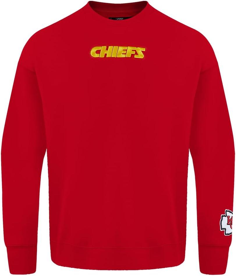 imageMens NFL Wingspan Fleece Crewneck SweatshirtRed