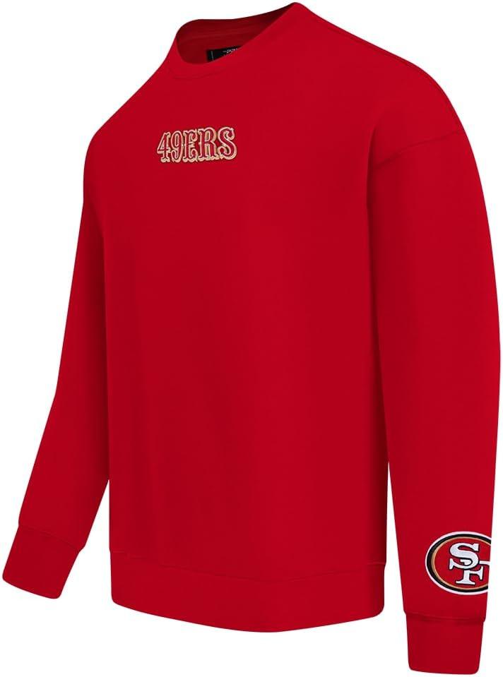 imageMens NFL Wingspan Fleece Crewneck SweatshirtRed