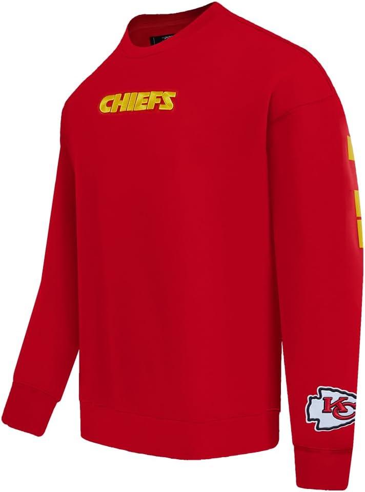 imageMens NFL Wingspan Fleece Crewneck SweatshirtRed